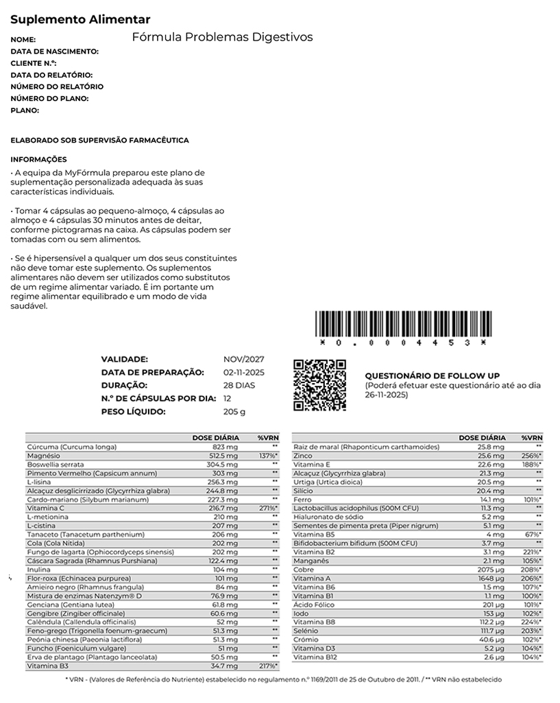 Suplementos naturais